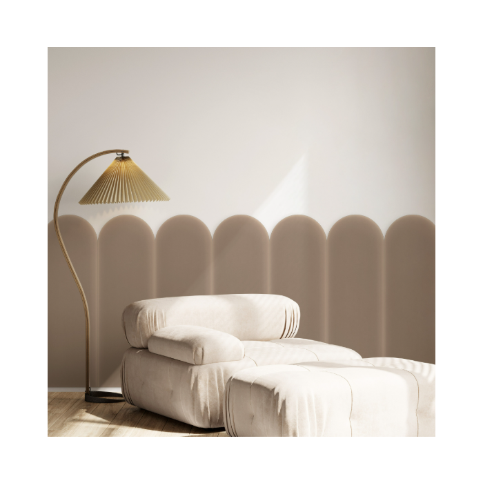 Polsterpaneel Magic Velvet Beige 20 cm